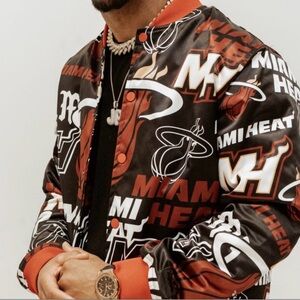 Pro Standard NBA Miami Heat Graphic Men's Jacket, Size S